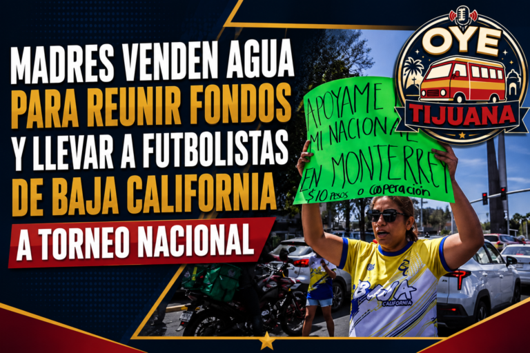 venden aguas para apoyar a sus hijas
