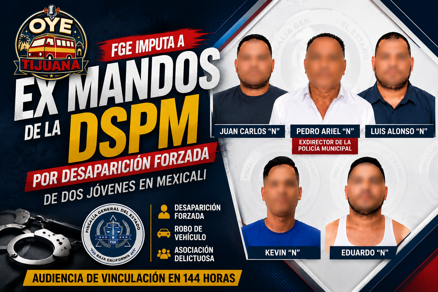Exdirector Policía Mexicali