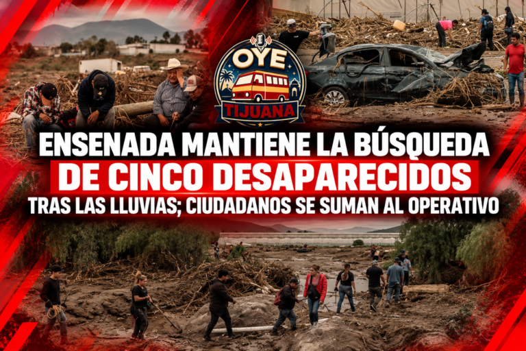 Búsqueda y Rescate Tras las Lluvias en Ensenada