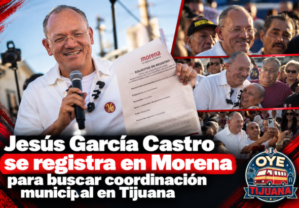 Jesús García Castro se registra en Morena
