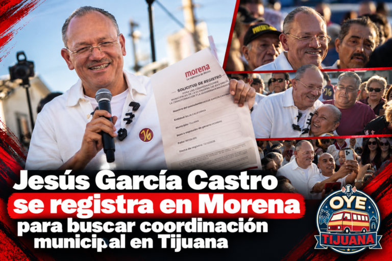 Jesús García Castro se registra en Morena