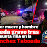 Operativo nocturno en Sánchez Taboada