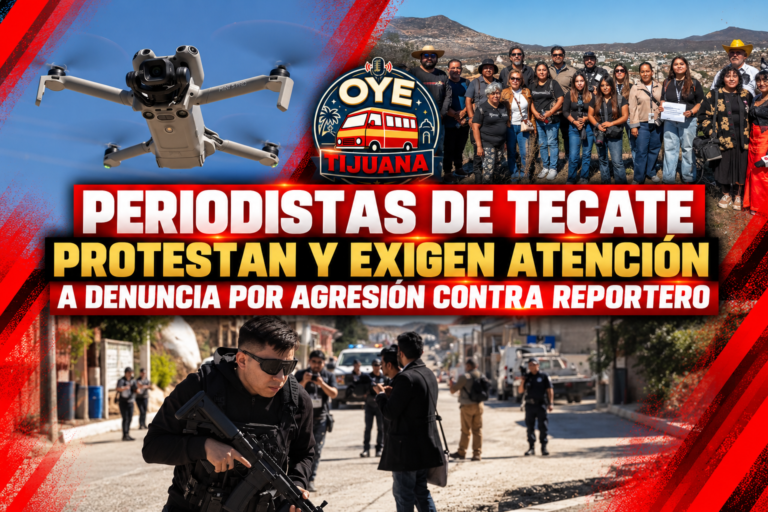 Periodistas de Tecate Exigen Justicia